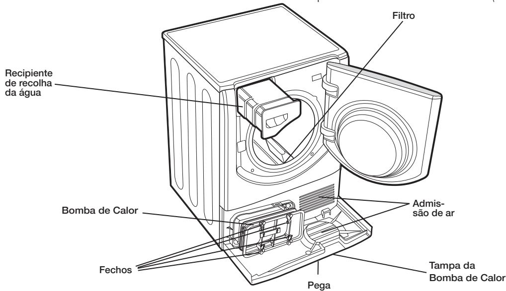 HOTPOINT AQC9 6F7 TM1 - Limpeza da boaquina de secar roupa - 1