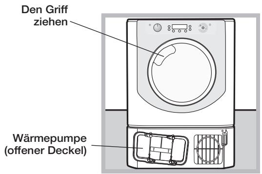 HOTPOINT AQC9 6F7 TM1 - Beschreibung des Wäschetrockners - 1