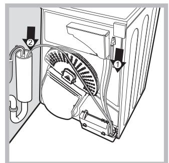 HOTPOINT AQC9 6F7 TM1 - Wasserablauf - 1