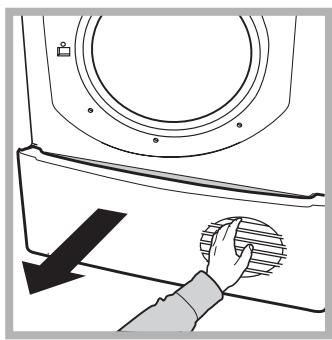 HOTPOINT AQC9 6F7 TM1 - Aufladen des Wasserauffangsystems - 1