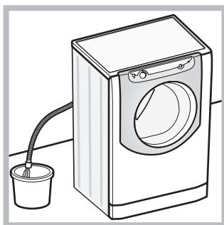 HOTPOINT AQD1071D 69 EU/A - Ouverture manuelle de la portehublot - 1