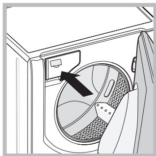 HOTPOINT AQD1071D 69 EU/A - Manuelles Öffnen der Geräteür - 6
