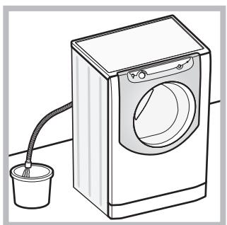 HOTPOINT AQD1071D 69 EU/A - Abertura manual da porta de vidro - 1