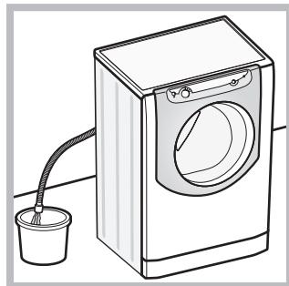 HOTPOINT AQD1071D 69 EU/A - Handmatige opening van het deurtje - 1