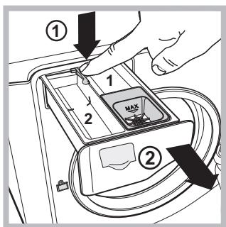 HOTPOINT AQD1071D 69 EU/A - Cleaning the detergent dispenser drawer - 1