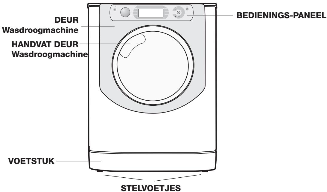 HOTPOINT AQD1071D 69 EU/A - Wasdroogmachine - 1