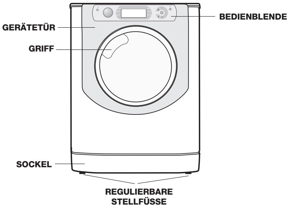 HOTPOINT AQD1071D 69 EU/A - Manuelles Öffnen der Geräteür - 4