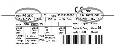 HOTPOINT BCB 31 AA FR,  BCB 31 AAE FR - Comunicati: - 2