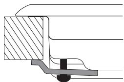 HOTPOINT DD 641 /A - Esquema para prender os ganchos - 1