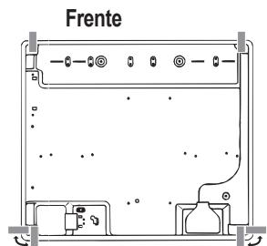 HOTPOINT DD 641 /A - Esquema para prender os ganchos - 3