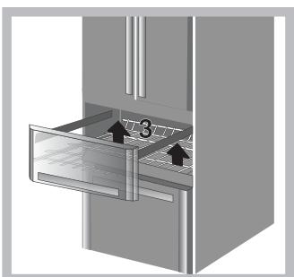 HOTPOINT E4DAABC & E4D AA B C - Ripiano nascosto* - 2