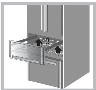 HOTPOINT E4DAABC & E4D AA B C - Estante oculto\* - 2