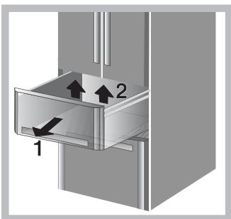 HOTPOINT E4DAABC & E4D AA B C - Clayette cachée* - 1