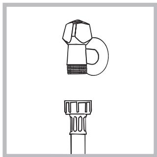 HOTPOINT FDD10761XR - Pripojenie pritokovej hadice vody - 1
