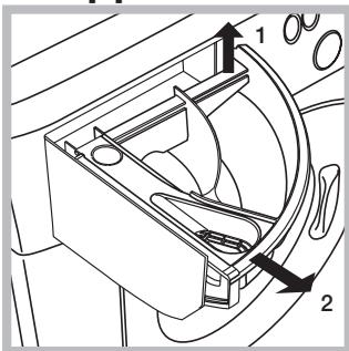 HOTPOINT FDD10761XR - Kaθαρισμός tou συρταρίου απορρυπαντικών - 1