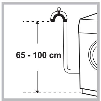 HOTPOINT FMF 923K EU - Collegamento del tubo di scarico - 1