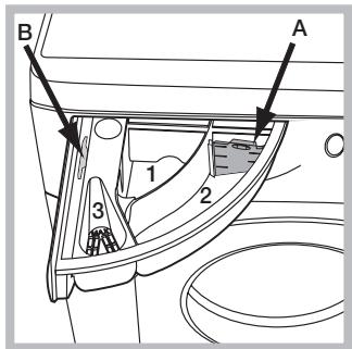 HOTPOINT FMG 821S MA - Tiroir à produits lessiviels - 1