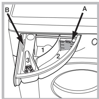 HOTPOINT FMG 821S MA - bac 3: Additifs (assouplissant, etc.) - 2