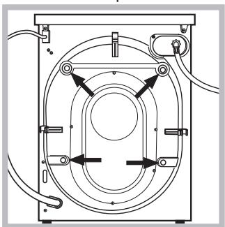 HOTPOINT FMG 821S MA - Unpacking and levelling Unpacking - 1