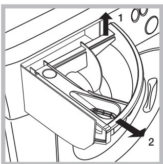 HOTPOINT FML 701 MA - Nettoyage du tiroir à produits les-serviables - 1