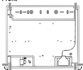 HOTPOINT FRDD 642 HA - Hook fastening diagram - 4