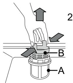 HOTPOINT HFO3T222WG - N'utilise pas le lave-vaiselle sans les filtres ou si un filtré est mal ajusté. - 2