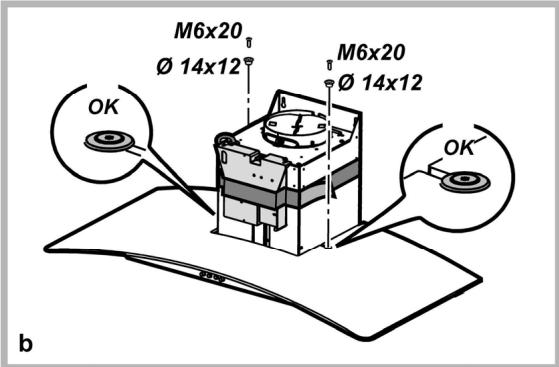 HOTPOINT HHE 90 F HA IX - Installatie aan de muur - 2