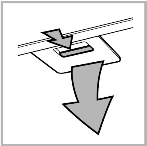 HOTPOINT HHE 90 F HA IX - Pulizia del filtro grassi - 1