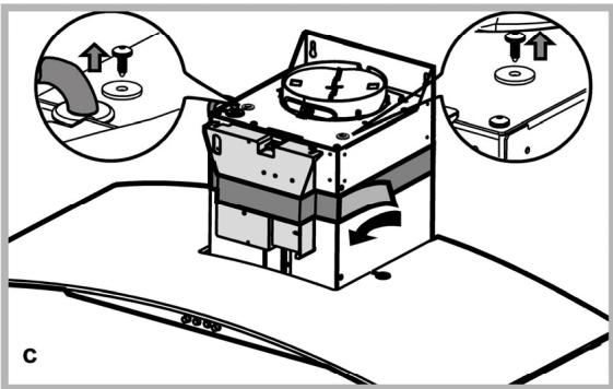 HOTPOINT HHE 90 F HA IX - Instalacao Modelo para parede - 3
