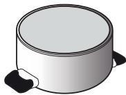 HOTPOINT IKIA 640 F - Velikost pouziteho nadobí - 1