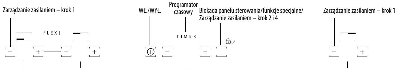 HOTPOINT KID 641 B - Opis panelu sterowania - 1