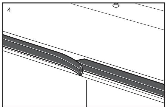 HOTPOINT KIX 633 C E - Instalacja podkładki zabezpieczajęcj - 4