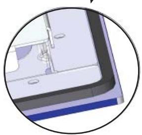 HOTPOINT KIX 633 C E - Instalacao da anilha de seguranca - 6