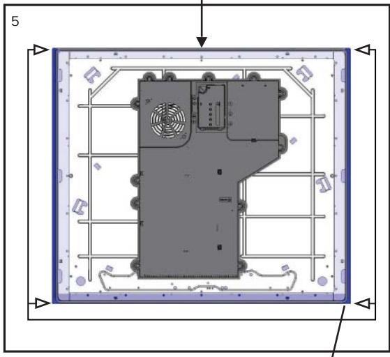 HOTPOINT KIX 633 C E - UctahOBkA npeOxpaHnteJIbHoi 7aI6bl - 5