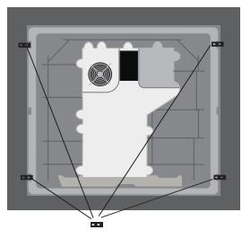 HOTPOINT KIX 633 C E - Instalacja podkładki zabezpieczajęcj - 11