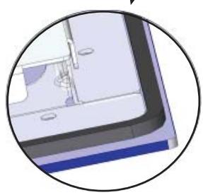 HOTPOINT KIX 633 C E - Instalacja podkładki zabezpieczajęcj - 6