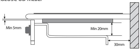 HOTPOINT KIX 633 C E - Instalacja podkładki zabezpieczajęcj - 9