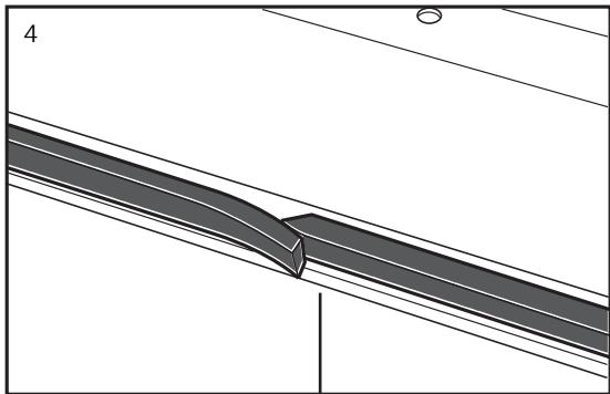 HOTPOINT KIX 633 C E - UctahOBkA npeOxpaHnteJIbHoi 7aI6bl - 4