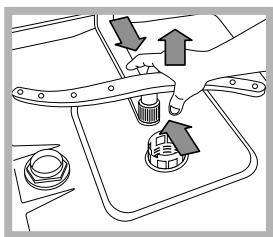 HOTPOINT LFF8M132X,  LFF8M132X - Nettoyer les bras de lavage - 2