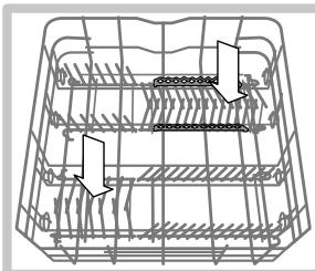 HOTPOINT LFF8M132X,  LFF8M132X - Panier inférieur et panier à couverts - 3