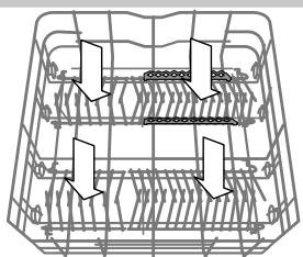 HOTPOINT LFF8M132X, LFF8M132X - Lower rack and cutlery basket - 4