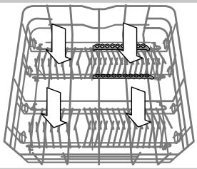 HOTPOINT LFF8M132X,  LFF8M132X - Panier inférieur et panier à couverts - 4