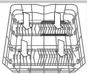 HOTPOINT LFF8M132X,  LFF8M132X - Cesto inferior y cesto para cubiertos - 4