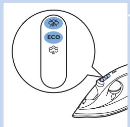 PHILIPS GC4511/20 - Eco steam setting / Dry ironing - 1