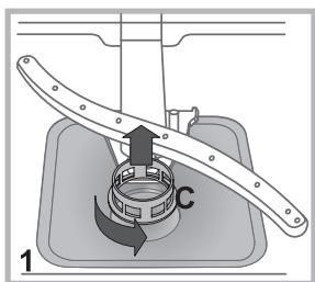 HOTPOINT LSB7M116X EU & LSB 7M116 X EU - Cisteni filtru - 1