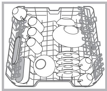 HOTPOINT LSB7M116X EU & LSB 7M116 X EU - Upper rack - 1