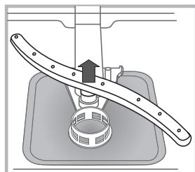 HOTPOINT LSB7M116X EU & LSB 7M116 X EU - Reinigung der Sprüharme - 2