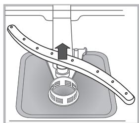 HOTPOINT LSB7M116X EU & LSB 7M116 X EU - Limpiar los rociadores - 2