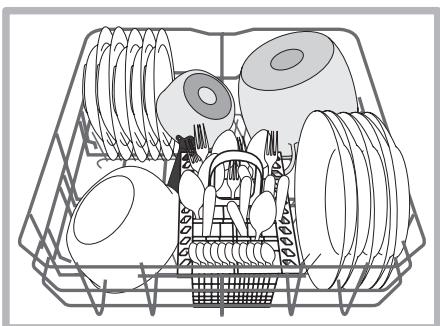 HOTPOINT LSB7M116X EU & LSB 7M116 X EU - Panier inférieur - 1