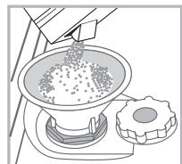 HOTPOINT LSB7M116X EU & LSB 7M116 X EU - Measuring out the refined salt - 1